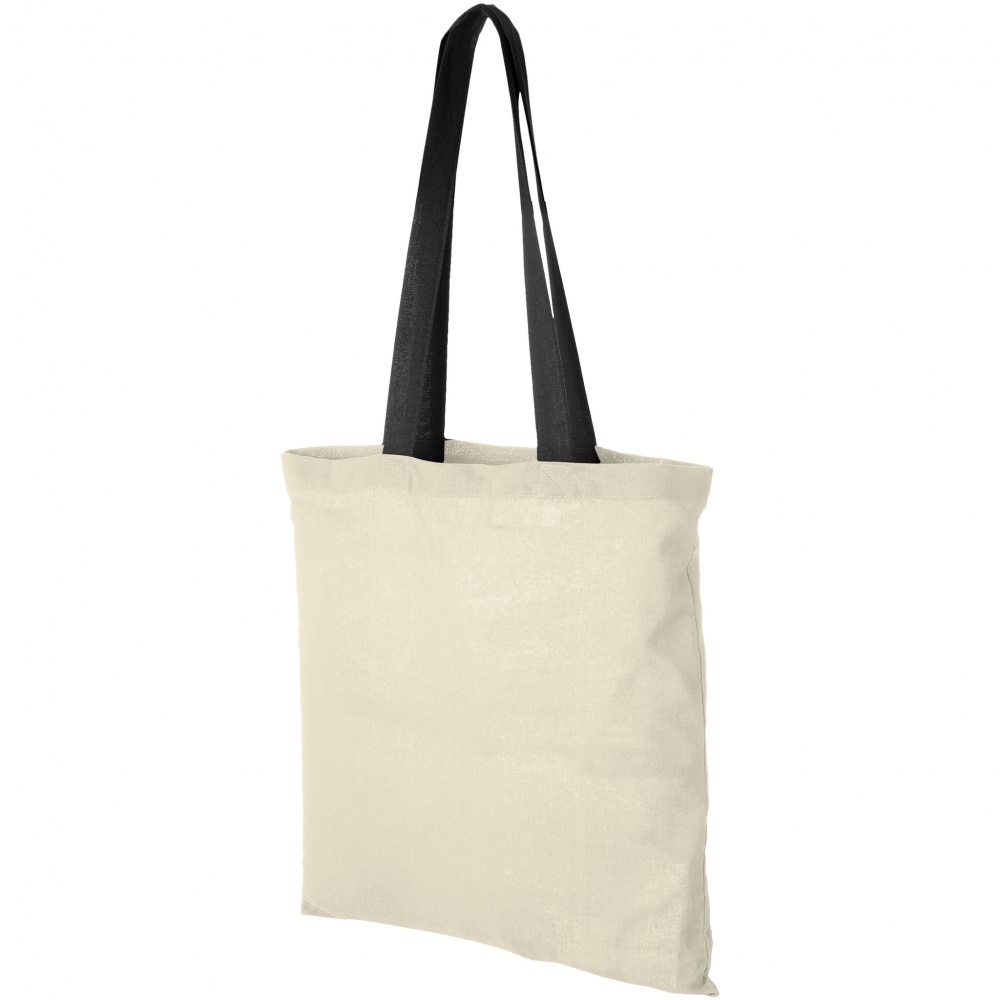 Logo trade business gifts image of: Nevada Cotton Tote, black