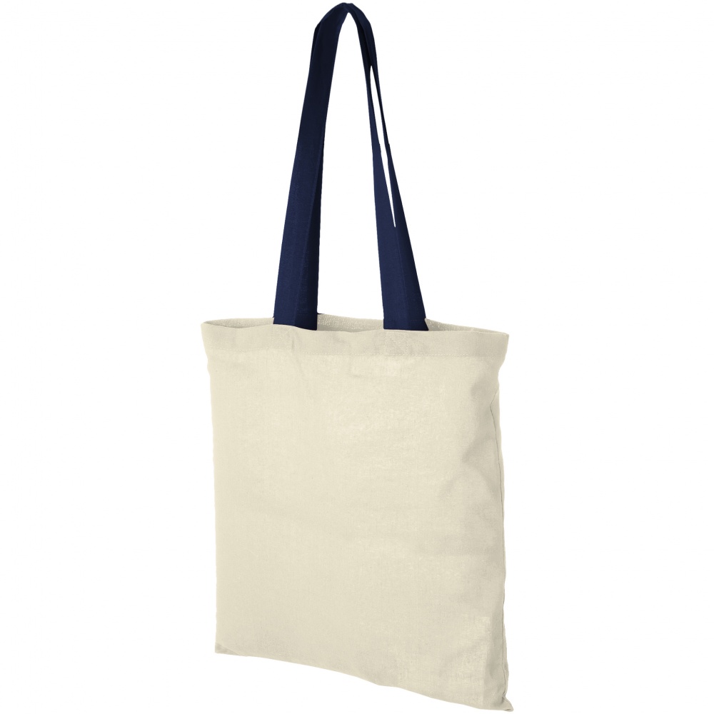 Logo trade corporate gift photo of: Nevada Cotton Tote, dark blue