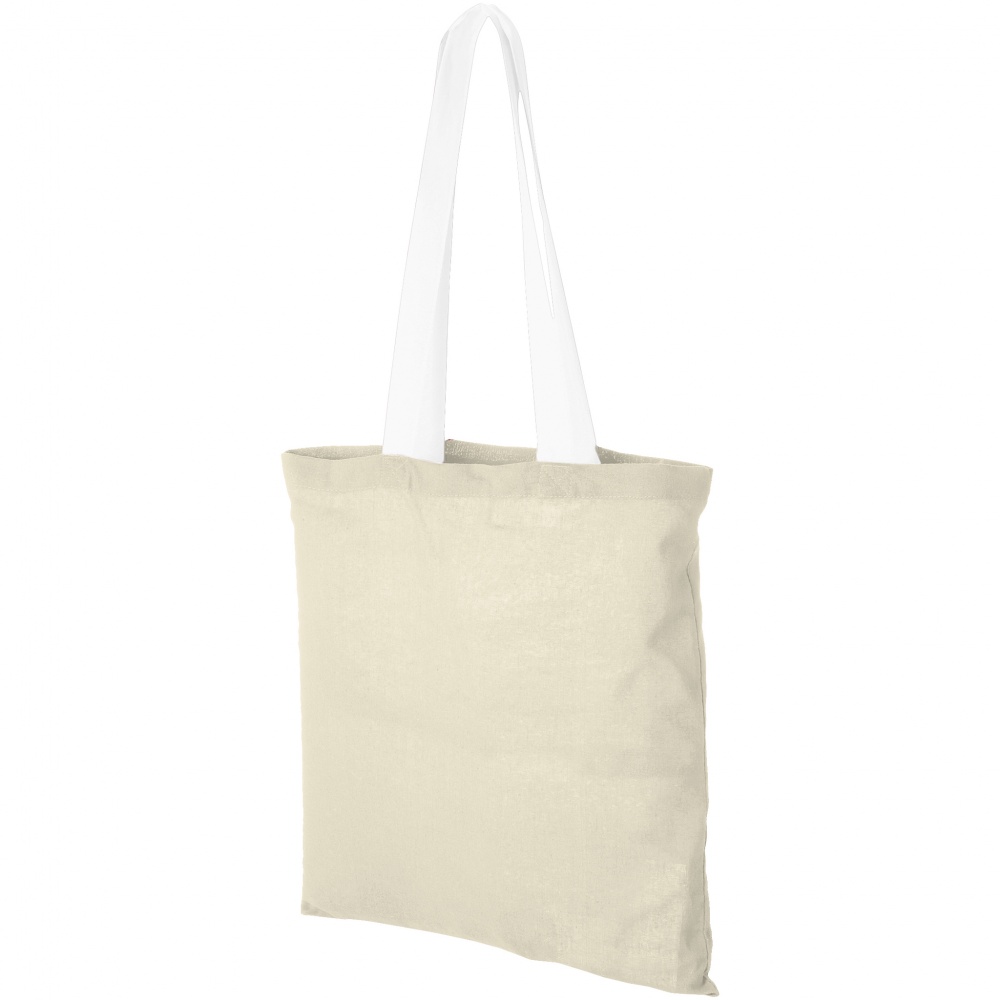 Logotrade promotional giveaway image of: Nevada Cotton Tote, white