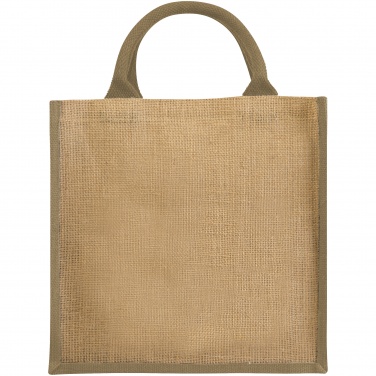 Logo trade promotional products picture of: Chennai jute gift tote, beige