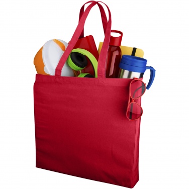 Logo trade corporate gifts picture of: Odessa cotton tote, red