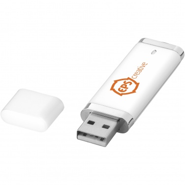 Logo trade promotional products image of: Flat USB 2GB