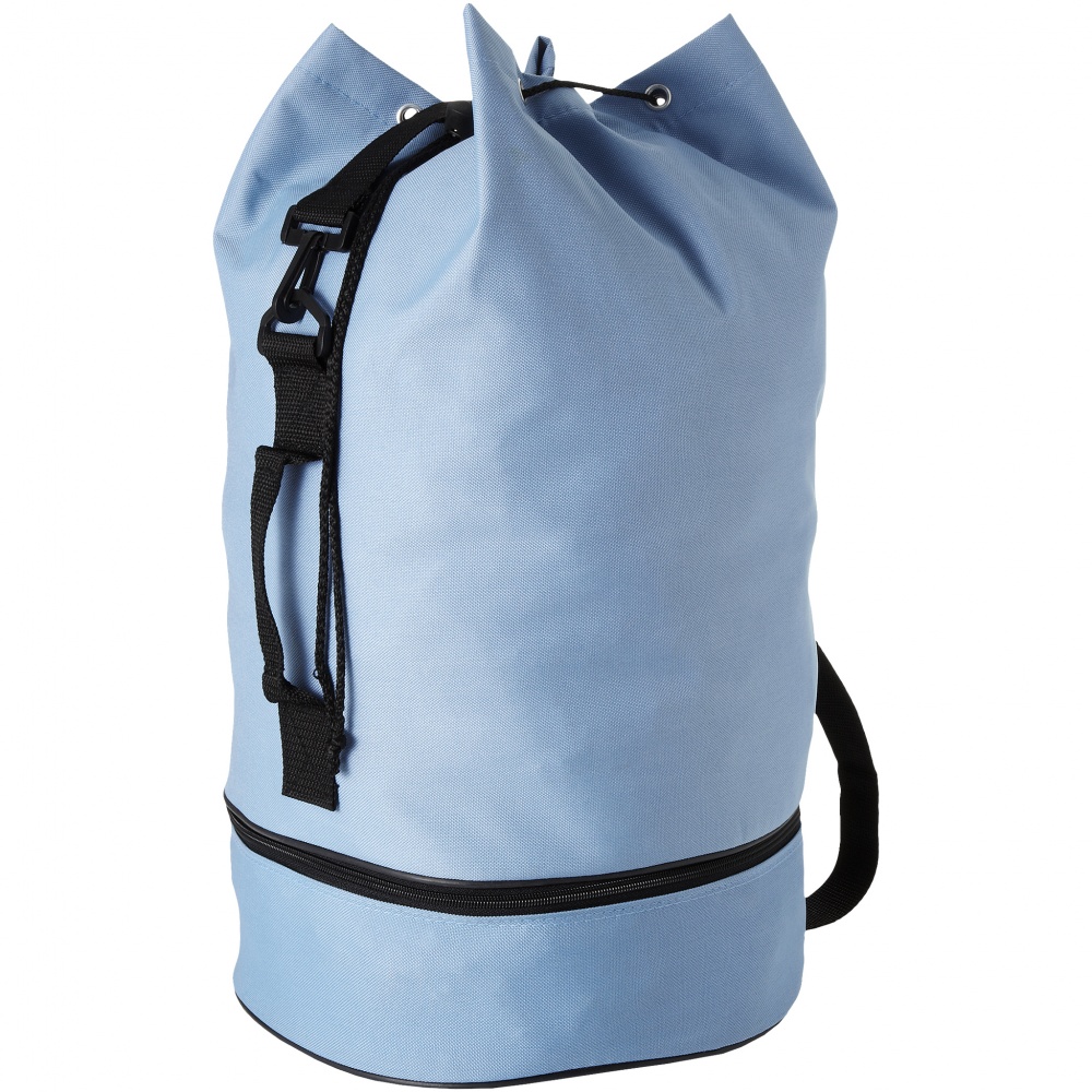 Logotrade advertising products photo of: Idaho sailor duffel bag, light blue