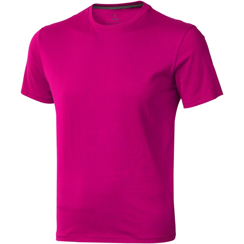 Logotrade corporate gift image of: Nanaimo short sleeve T-Shirt, pink