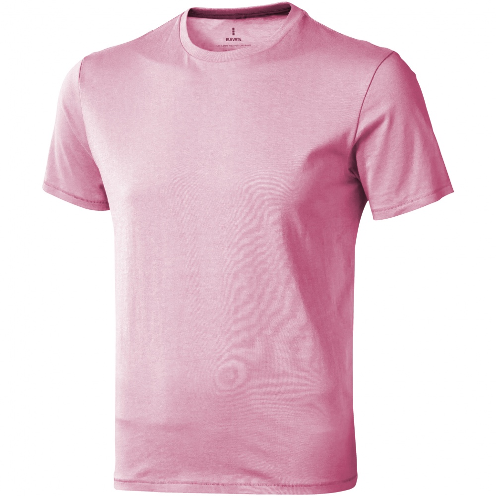 Logo trade promotional gifts image of: Nanaimo short sleeve T-Shirt, light blue
