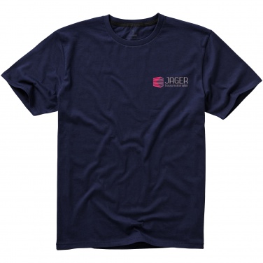 Logotrade advertising product image of: Nanaimo short sleeve T-Shirt, navy