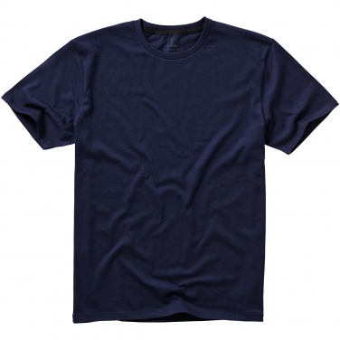 Logo trade promotional gifts image of: Nanaimo short sleeve T-Shirt, navy