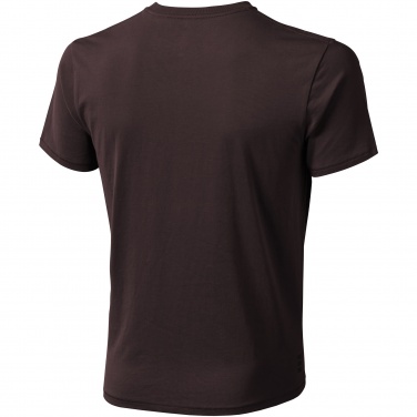 Logotrade corporate gift image of: Nanaimo short sleeve T-Shirt, dark brown