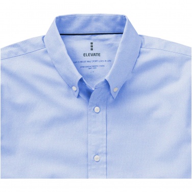 Logotrade advertising product picture of: Manitoba short sleeve shirt, light blue