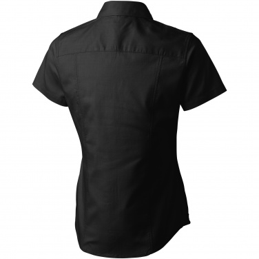 Logotrade corporate gifts photo of: Manitoba short sleeve ladies shirt, black