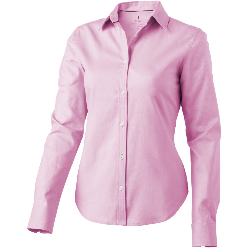 Logotrade promotional gift picture of: Vaillant long sleeve ladies shirt, pink