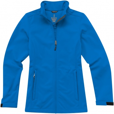 Logotrade advertising product picture of: Maxson softshell ladies jacket, lightblue