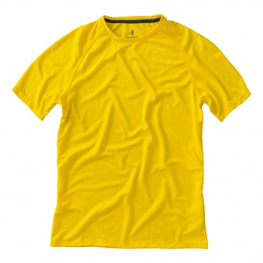 Logotrade promotional product picture of: Niagara short sleeve T-shirt, yellow
