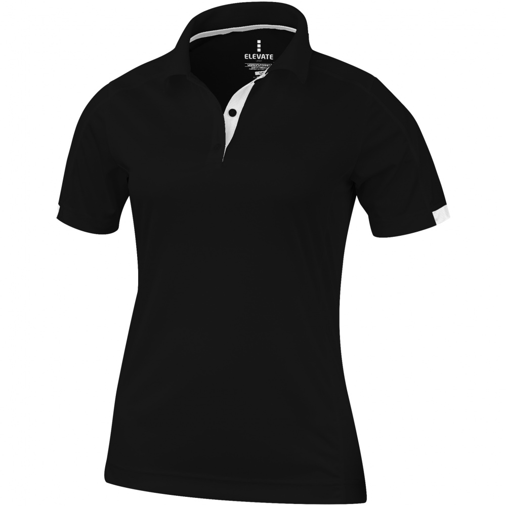 Logo trade corporate gifts image of: Kiso short sleeve ladies polo