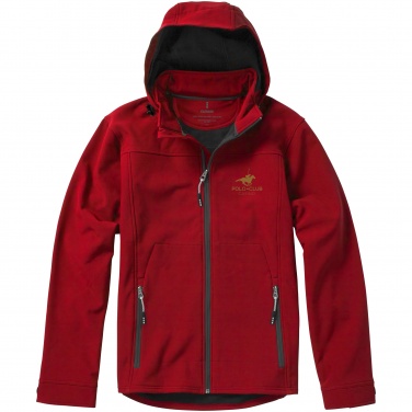Logotrade promotional product image of: Langley softshell jacket, red
