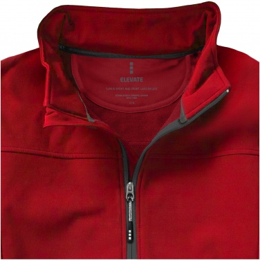 Logo trade promotional product photo of: Langley softshell jacket, red