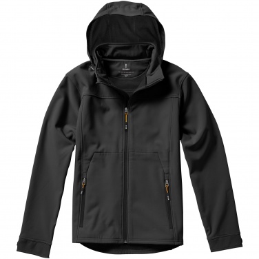 Logotrade promotional merchandise image of: Langley softshell jacket, dark grey