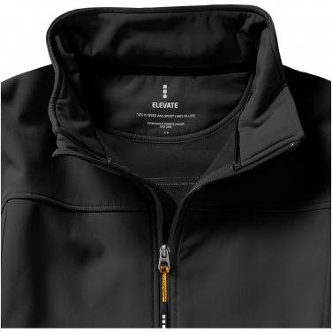 Logotrade promotional gifts photo of: Langley softshell jacket, dark grey