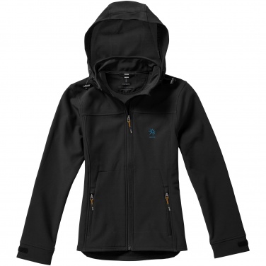 Logotrade corporate gift image of: Langley softshell ladies jacket, black