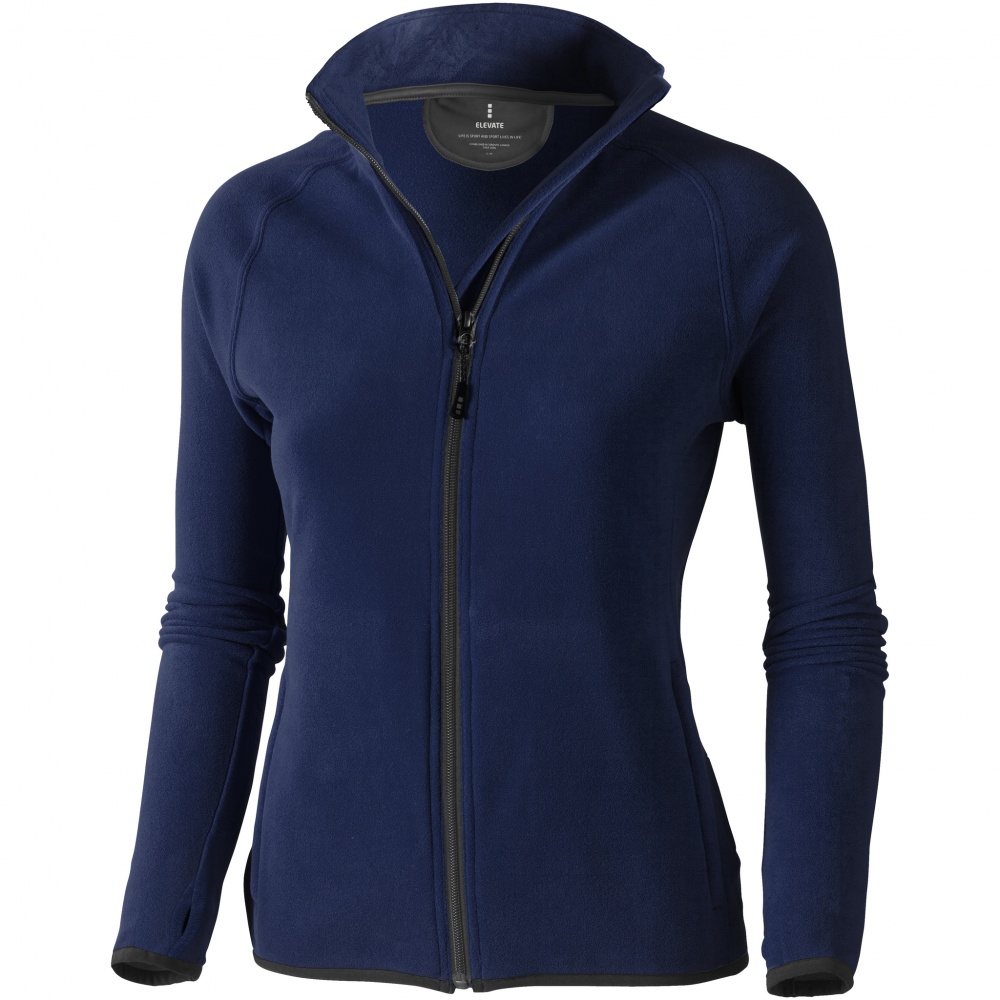 Logotrade promotional product image of: Brossard micro fleece full zip ladies jacket