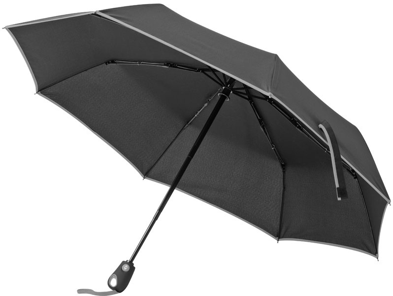 Logotrade promotional product picture of: Automatic umbrella, grey/black