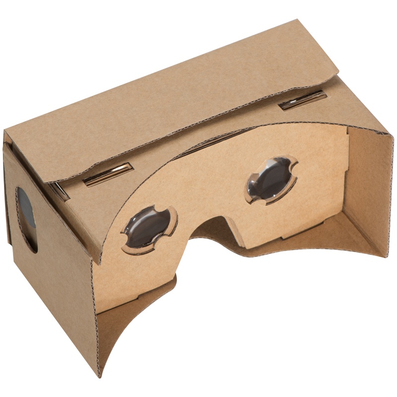 Logotrade promotional item picture of: VR glasses, Brown