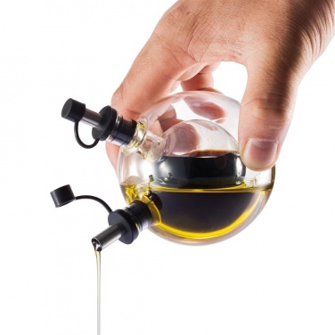 Logotrade promotional giveaway image of: Orbit oil & vinegar set, black
