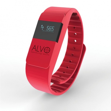 Logo trade promotional product photo of: Activity tracker Keep fit, red