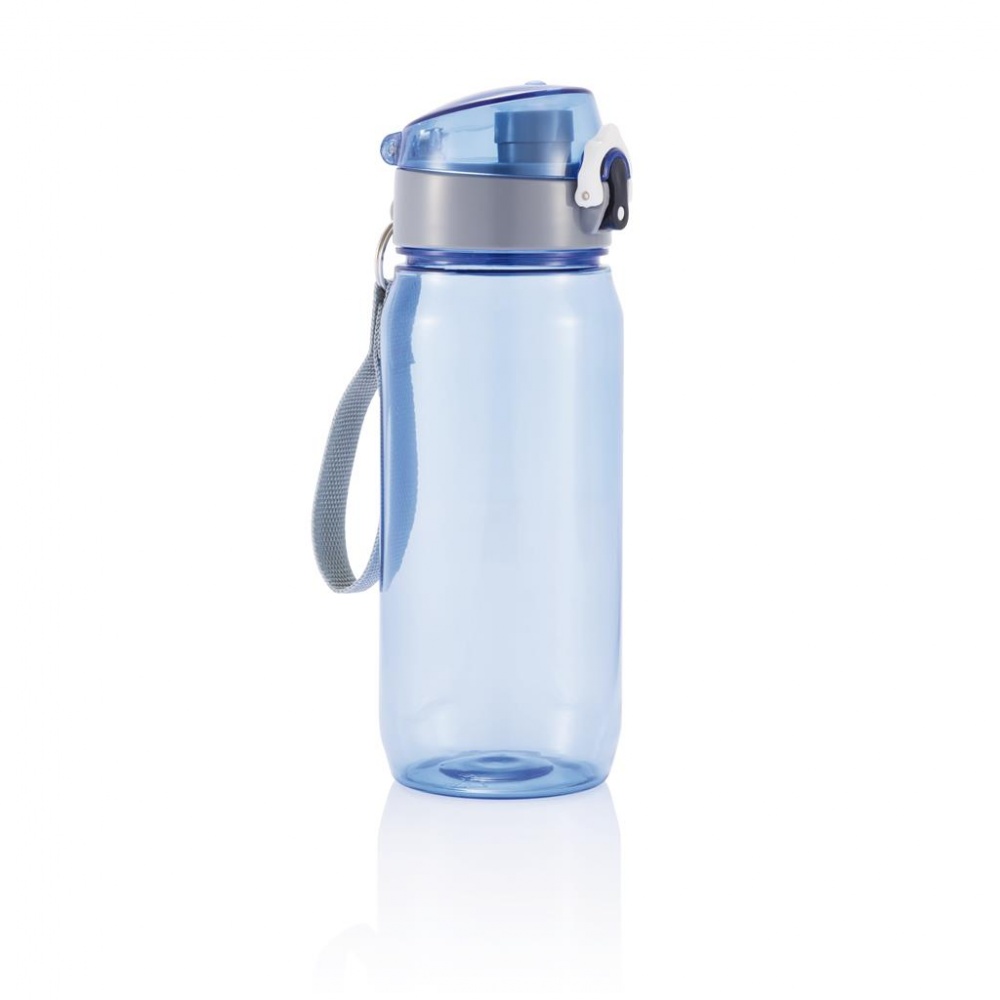Logotrade promotional giveaway picture of: Tritan water bottle 600 ml, blue/grey