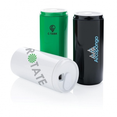 Logo trade promotional items picture of: Eco can, green