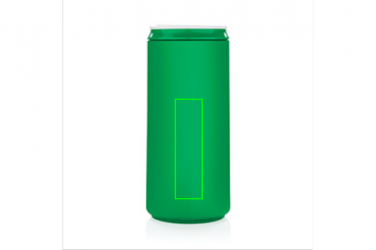 Logo trade promotional gifts picture of: Eco can, green