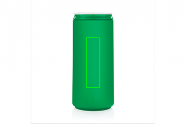 Logo trade corporate gifts picture of: Eco can, green