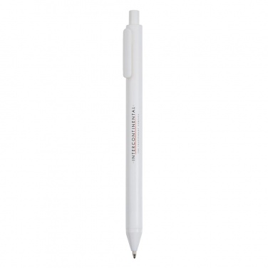 Logo trade promotional items picture of: X1 pen, white
