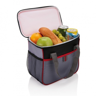 Logo trade corporate gift photo of: Cooler bag, red