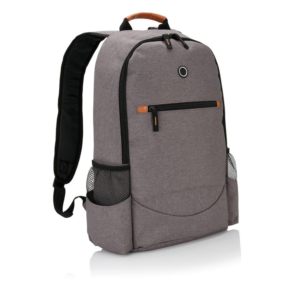 Logotrade advertising product image of: Fashion duo tone backpack, grey
