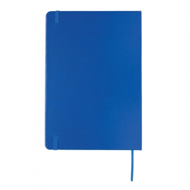 Logotrade advertising product picture of: A5 Notebook & LED bookmark, blue