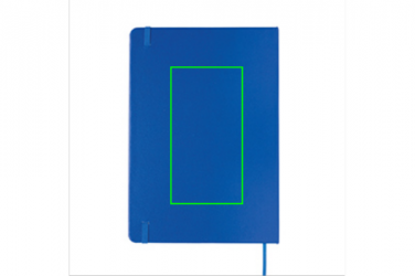 Logo trade promotional items picture of: A5 Notebook & LED bookmark, blue