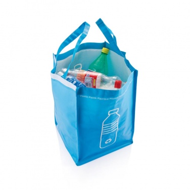 Logo trade corporate gifts image of: 3pcs recycle waste bags, green