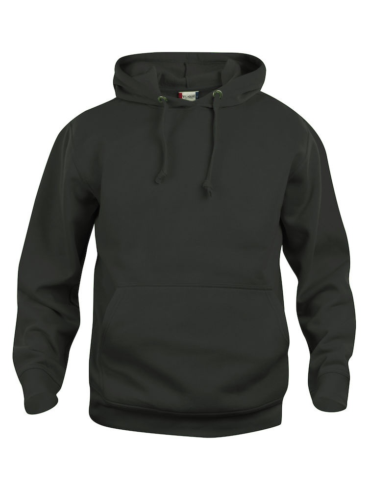 Logo trade promotional merchandise image of: Trendy Basic hoody, black