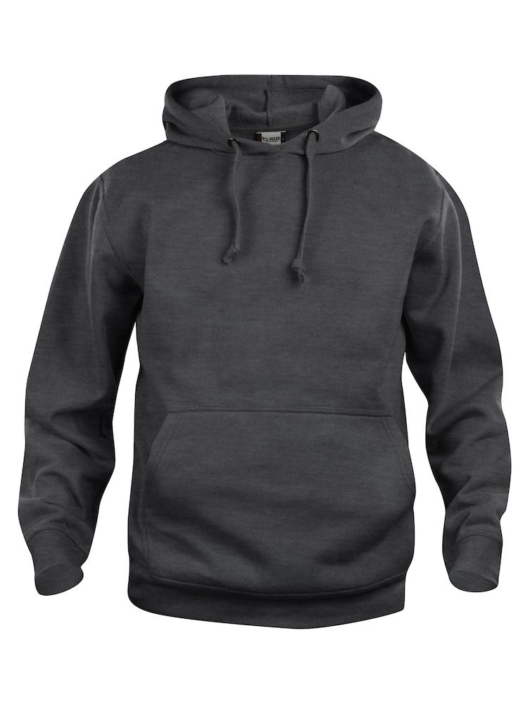 Logo trade promotional products image of: Trendy Basic hoody, dark grey