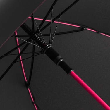 Logotrade advertising product picture of: AC regular umbrella Colorline, black/pink
