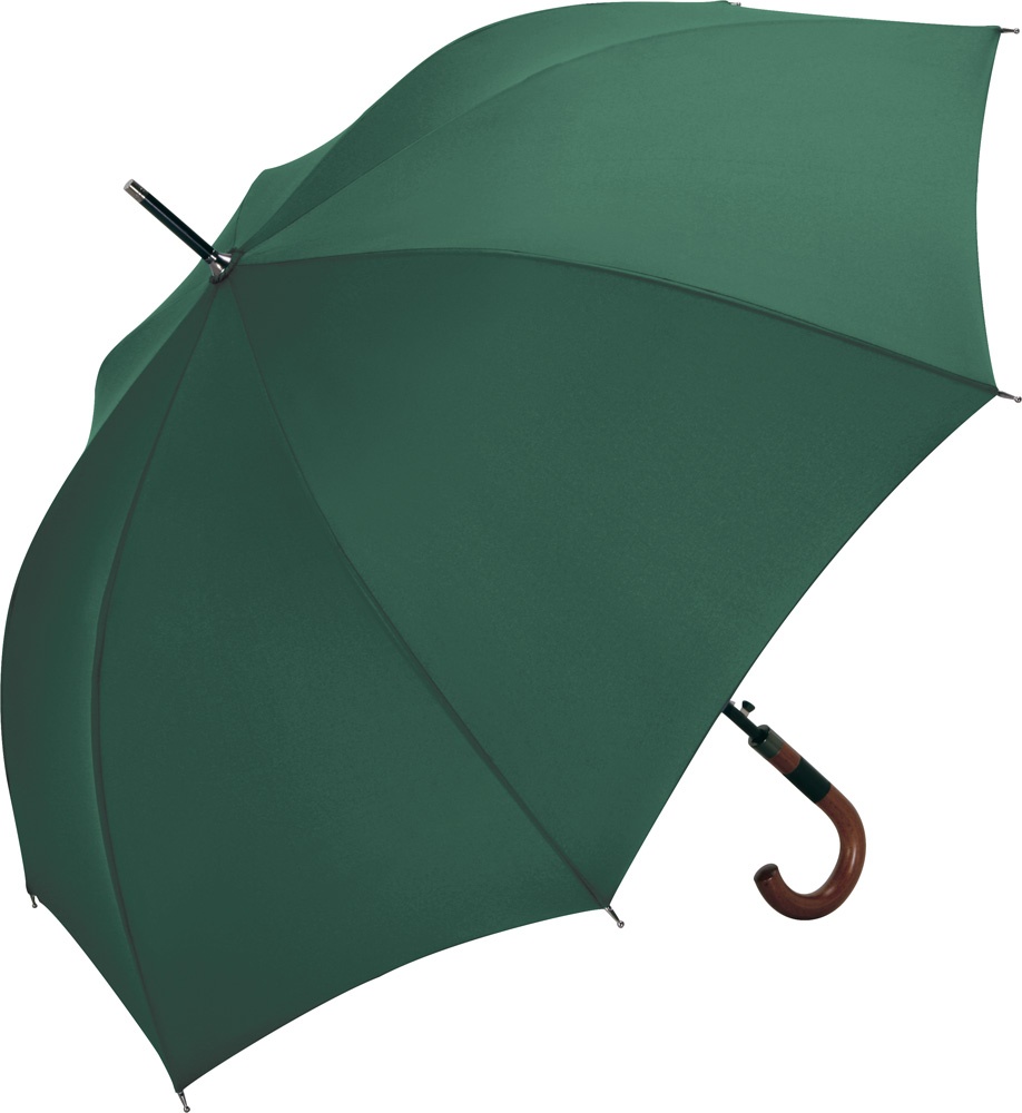 Logo trade promotional merchandise picture of: AC midsize umbrella FARE®-Collection, dark green