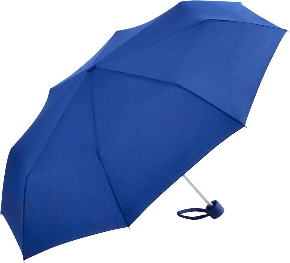 Logo trade promotional merchandise image of: Alu mini windproof umbrella, 5008, blue