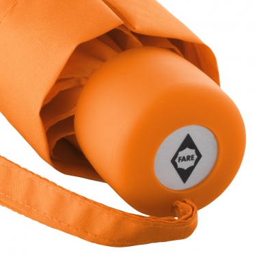 Logo trade promotional gifts picture of: Windproof Alu mini umbrella, 5008, orange