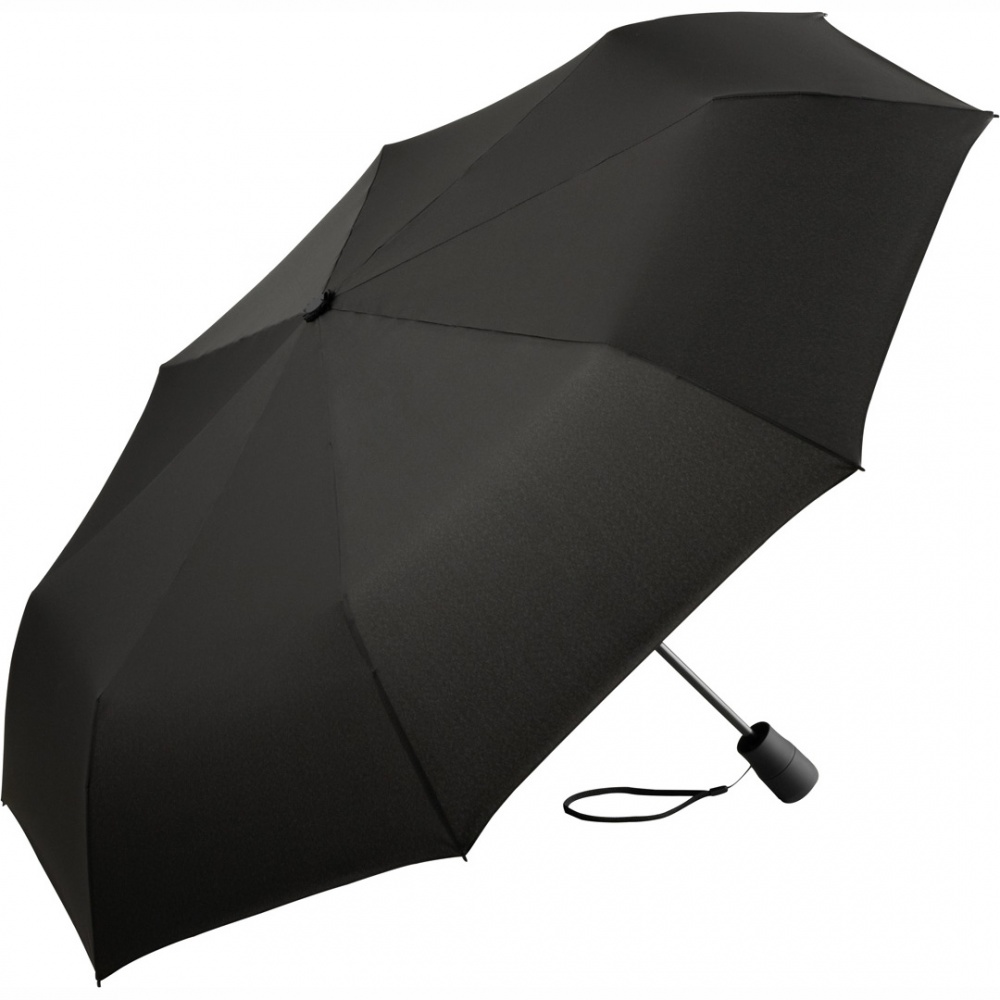 Logo trade promotional merchandise photo of: Oversize mini umbrella FARE®-Shine, black