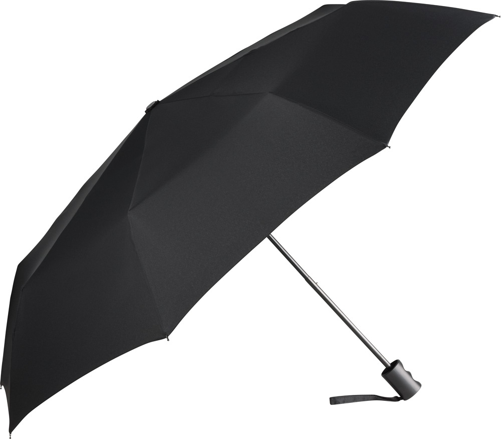 Logo trade promotional gifts picture of: Mini umbrella ÖkoBrella 5095, Black