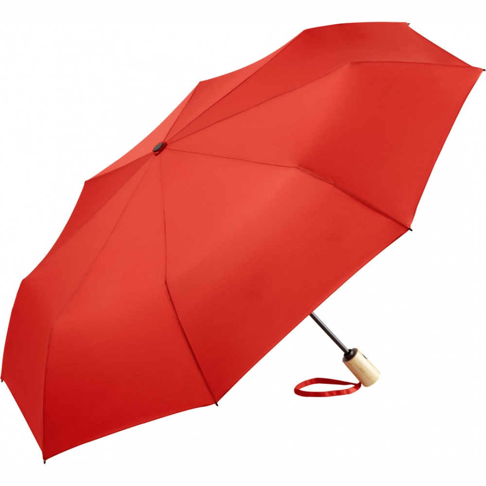 Logotrade promotional merchandise picture of: AOC mini umbrella ÖkoBrella 5429, Red
