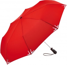 AC mini umbrella Safebrella® LED 5571, Red