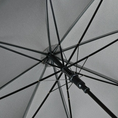 Logotrade promotional item image of: AC woodshaft golf umbrella FARE®-Collection, Grey