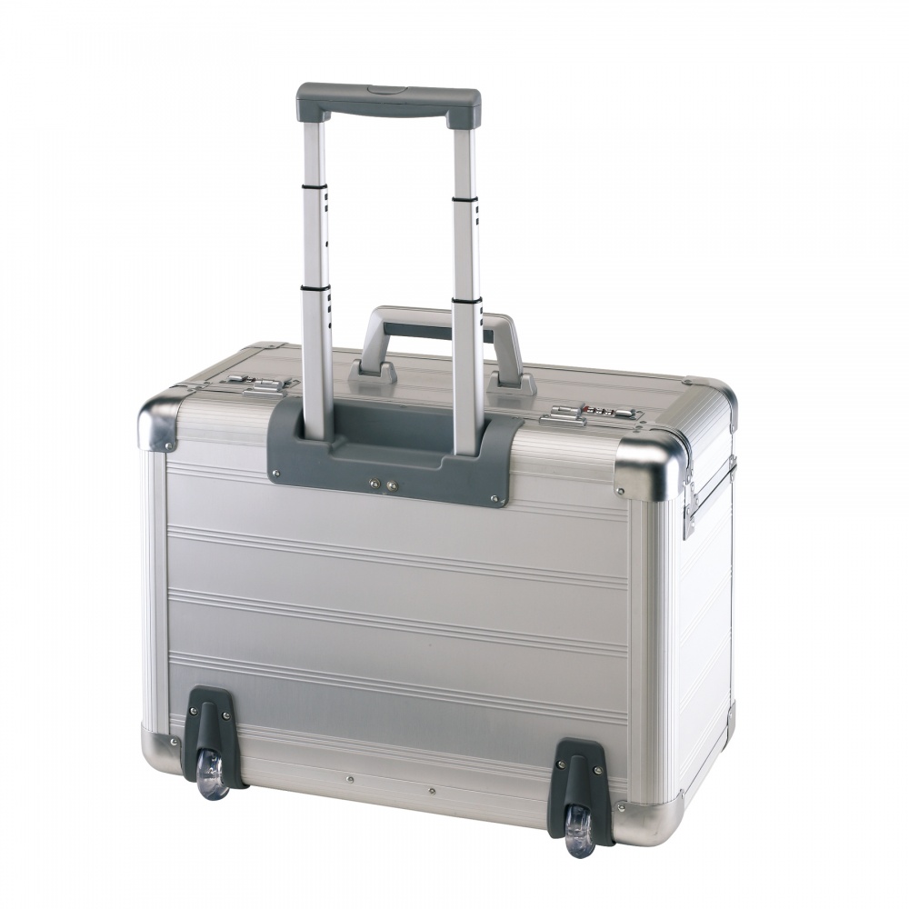 Logotrade promotional merchandise image of: Aluminium trolley Office, silver